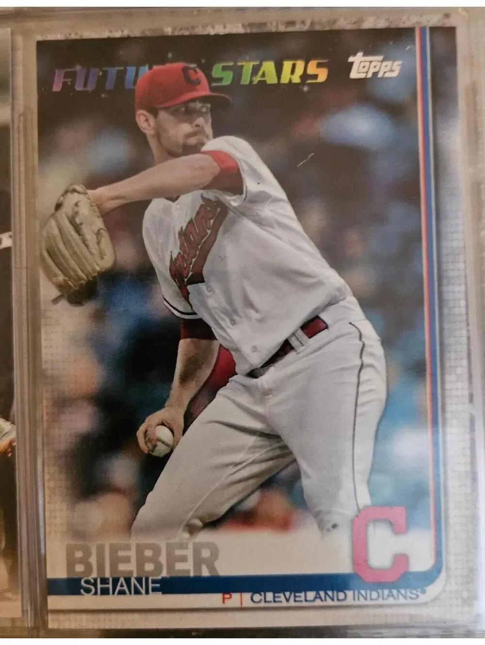 Shane Bieber 2019 Topps Future Stars Baseball Card. Indians #271